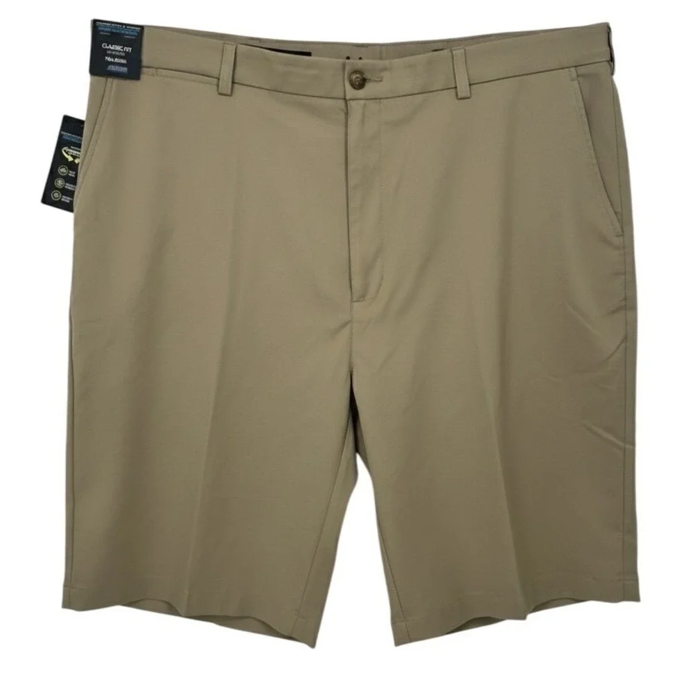 NEW Roundtree‎ & Yorke Performance Classic Fit Flat Front Shorts Size 52